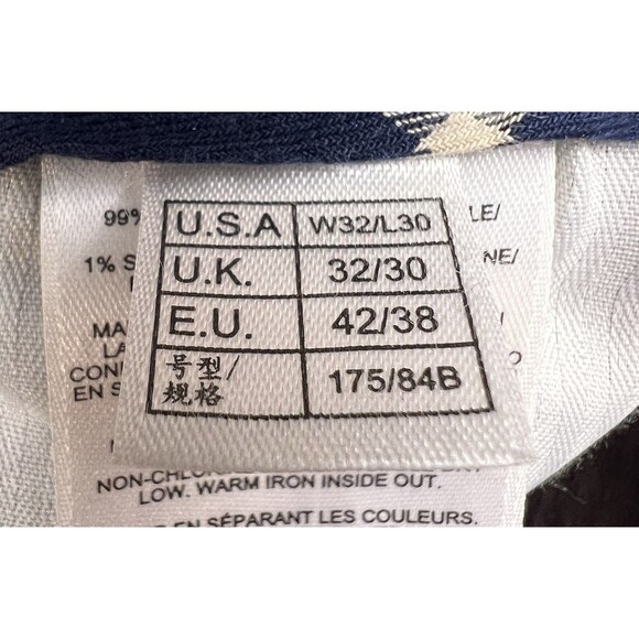 Brooks Brothers Clark Chino Pants Mens 32x30 FITS 32x29 Corduroy Straight Leg - Picture 13 of 14